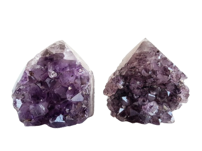 Druzy Amethyst Top Polished Point