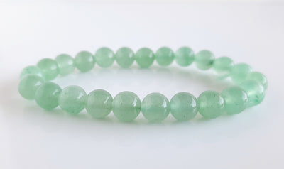 Crystal Round Bead Bracelet - 8mm