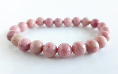 Crystal Round Bead Bracelet - 8mm