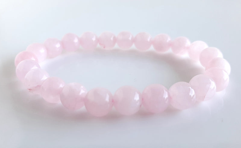 Crystal Round Bead Bracelet - 8mm