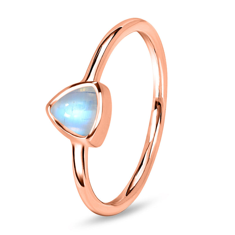 Moonstone Rose Gold Clara Ring